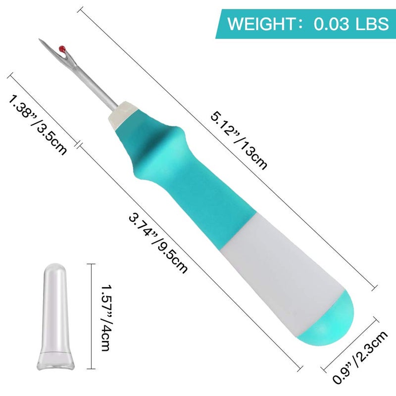 Lhedon Seam Ripper 3 PCS, Seam Rippers for Sewing, Ergonomic Grip, Colorful Large Thread Stitch Remover Tool Handy Stitch Rippers for Sewing Crafting Removing Hems and Seamsï¼ŒChristmas Gifts - Image 2